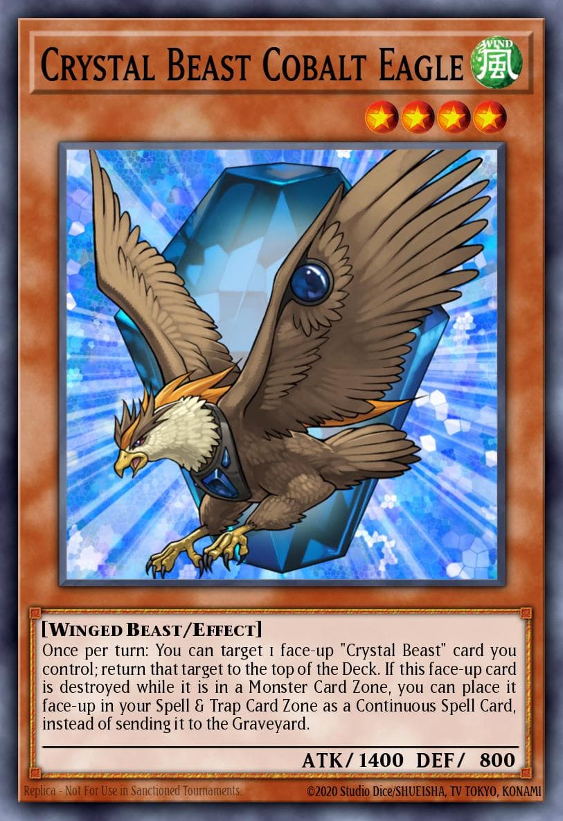 Crystal Beast Cobalt Eagle Force of the Breaker: Special Edition card