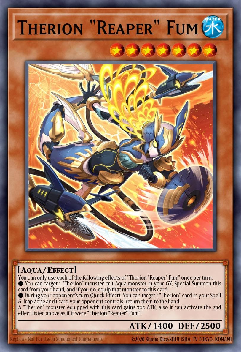 Therion "Reaper" Fum Dimension Force card