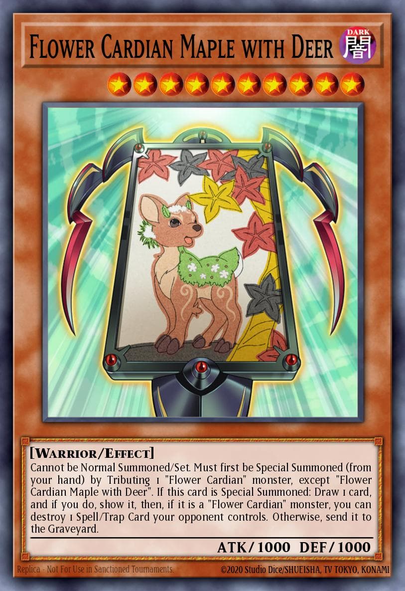 Flower Cardian Maple with Deer Invasion: Vengeance: Special Edition card