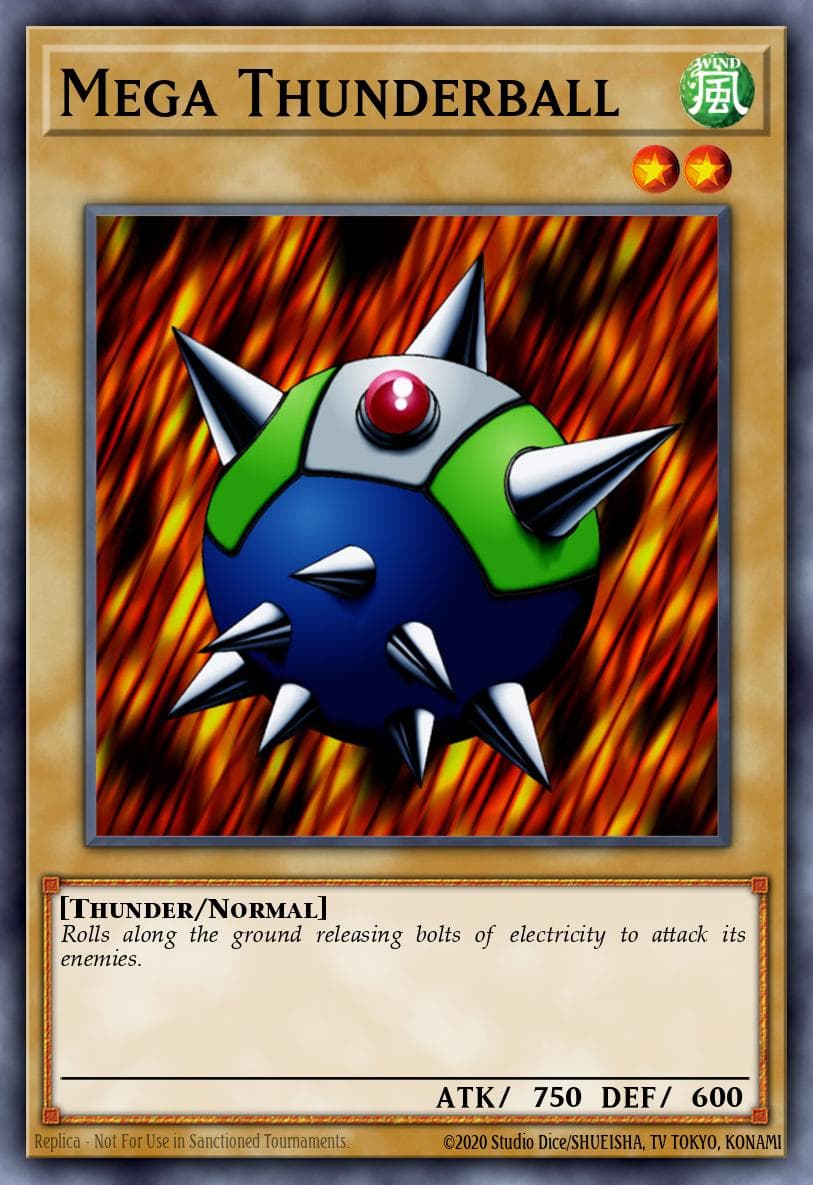 Mega Thunderball Metal Raiders card