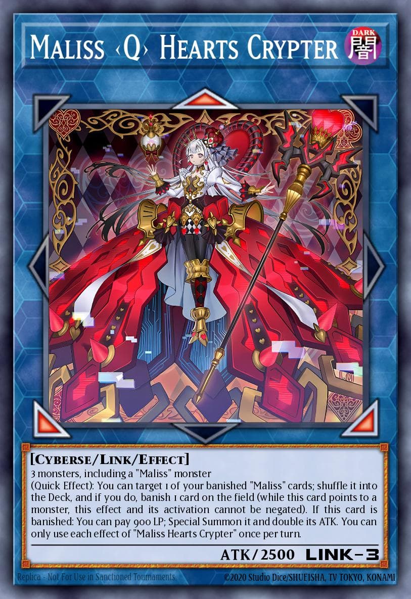 Maliss <Q> Hearts Crypter 2025 Mega-Pack Tin card