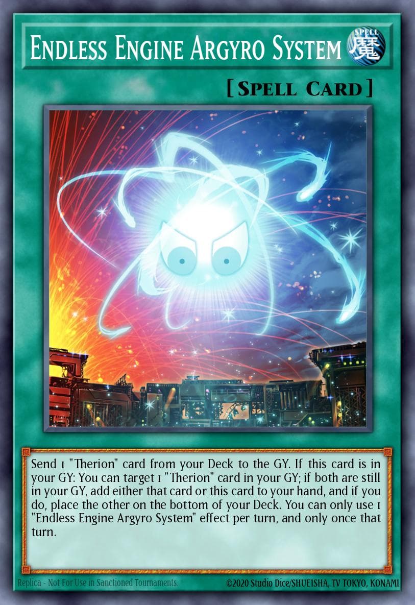 Endless Engine Argyro System Dimension Force card