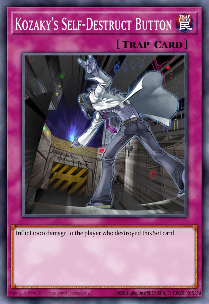 Kozaky's Self-Destruct Button Dark Revelation Volume 3 card