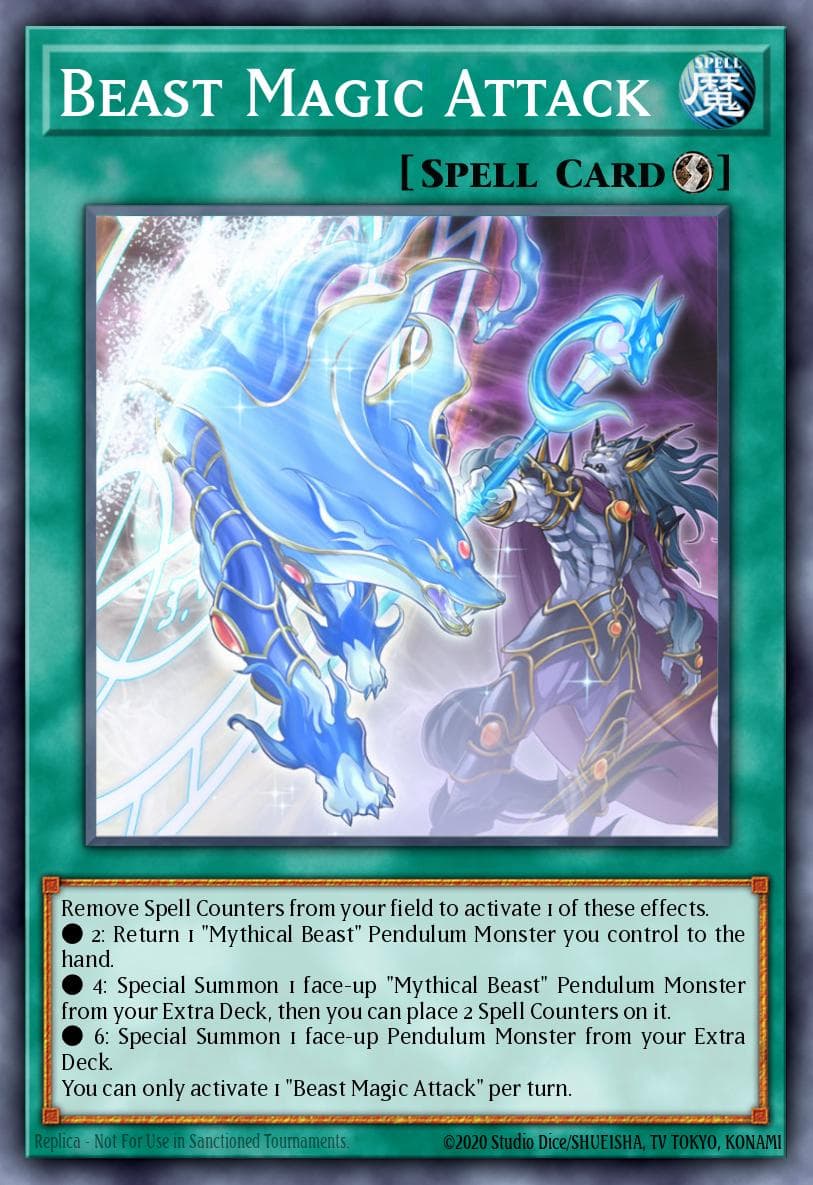 兽・魔・导 遊戲王 card