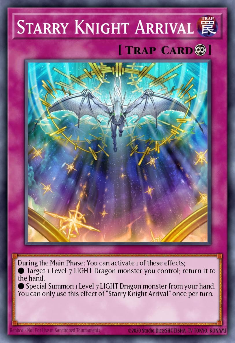 Starry Knight Arrival Ghosts From the Past card