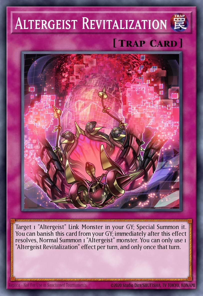 Altergeist Revitalization Duelist Nexus card