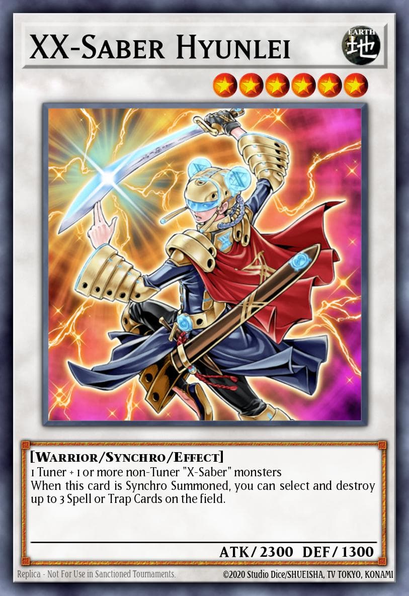 XX-Saber Hyunlei Absolute Powerforce: Special Edition card