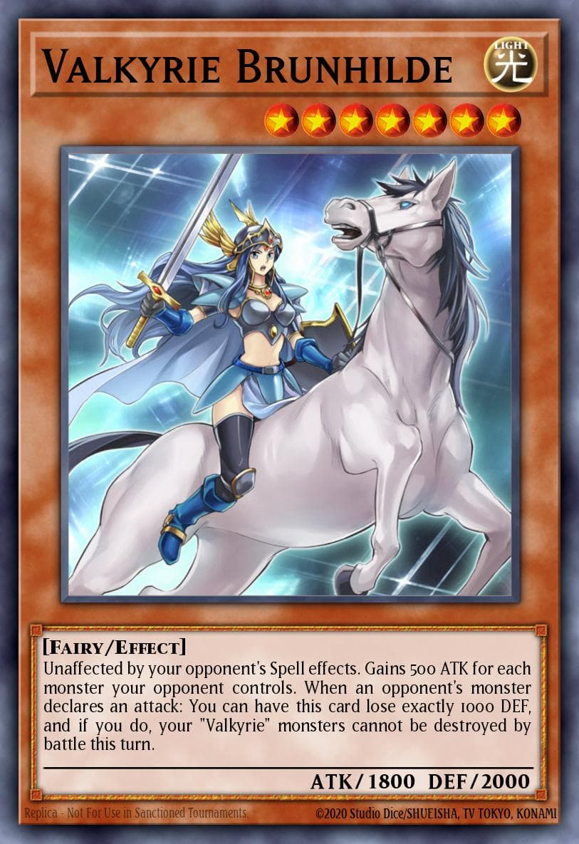 Valkyrie Brunhilde Shadows in Valhalla card