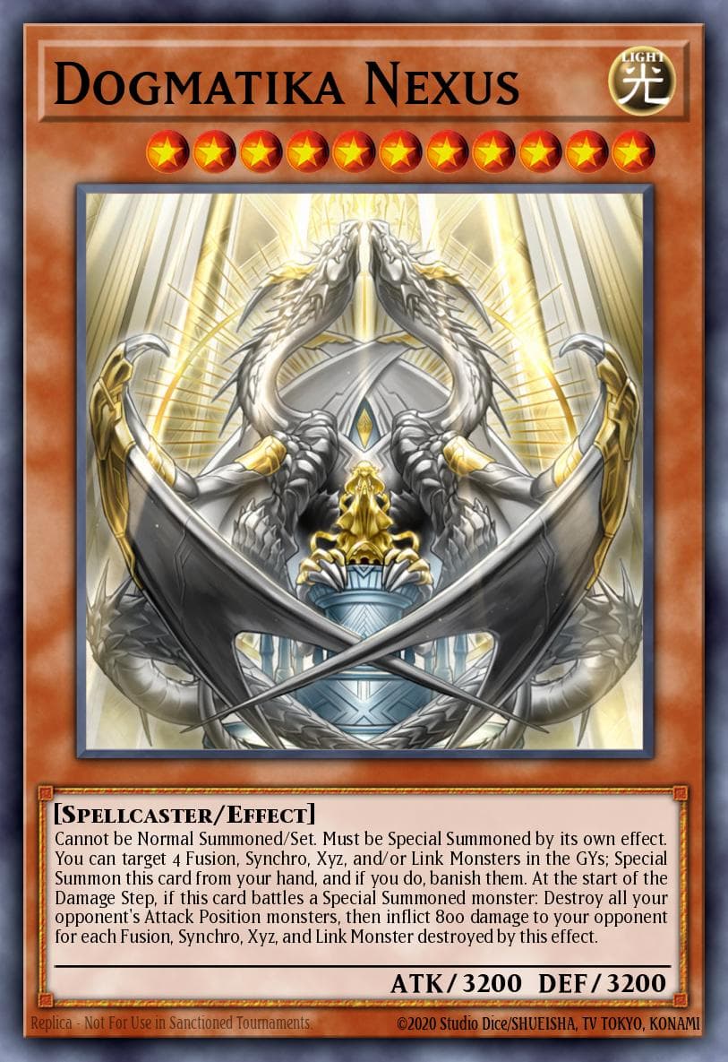 Dogmatika Nexus Rise of the Duelist Premiere! promotional card card