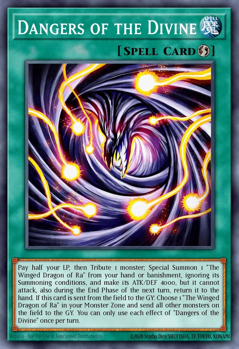Dangers of the Divine Maze of the Master card