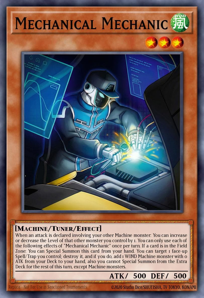 Mechanical Mechanic Burst Protocol card