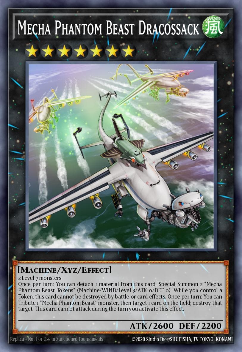Mecha Phantom Beast Dracossack 2014 Mega-Tin Mega Pack card