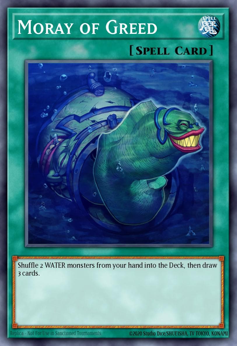 Moray of Greed Stardust Overdrive: Special Edition card