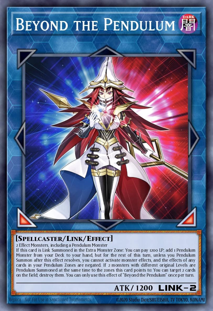 Beyond the Pendulum Dimension Force card