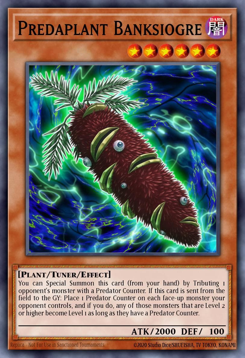 Predaplant Banksiogre Code of the Duelist Special Edition card