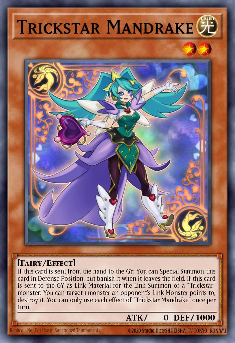 Trickstar Mandrake Flames of Destruction Special Edition card