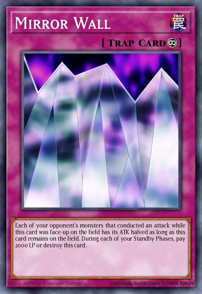 Mirror Wall Speed Duel: Battle City Box card