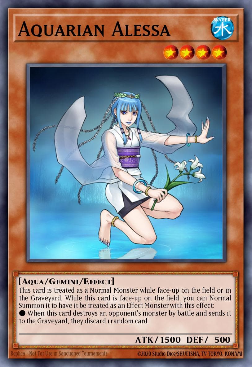 Aquarian Alessa Tactical Evolution: Special Edition card