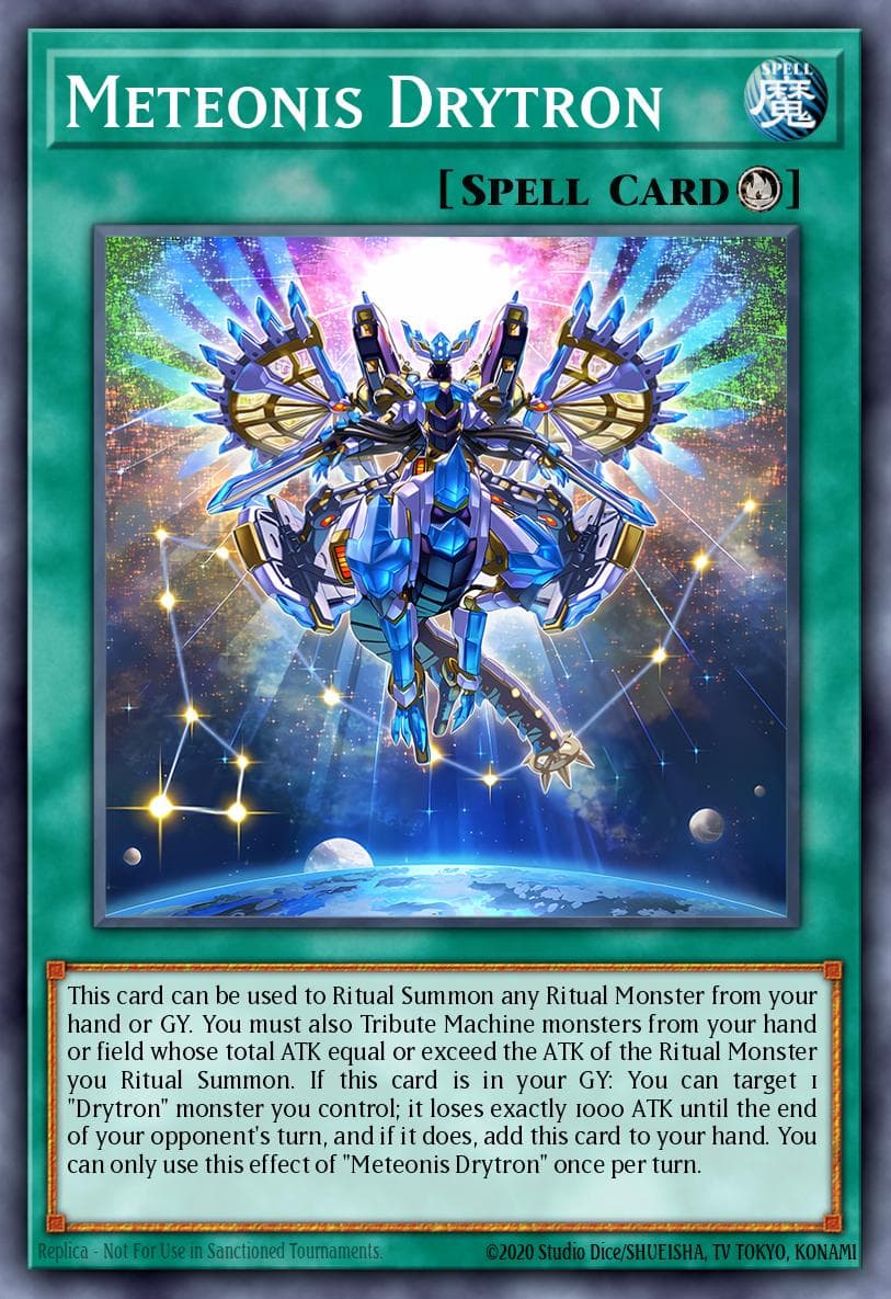 Meteonis Drytron Genesis Impact card