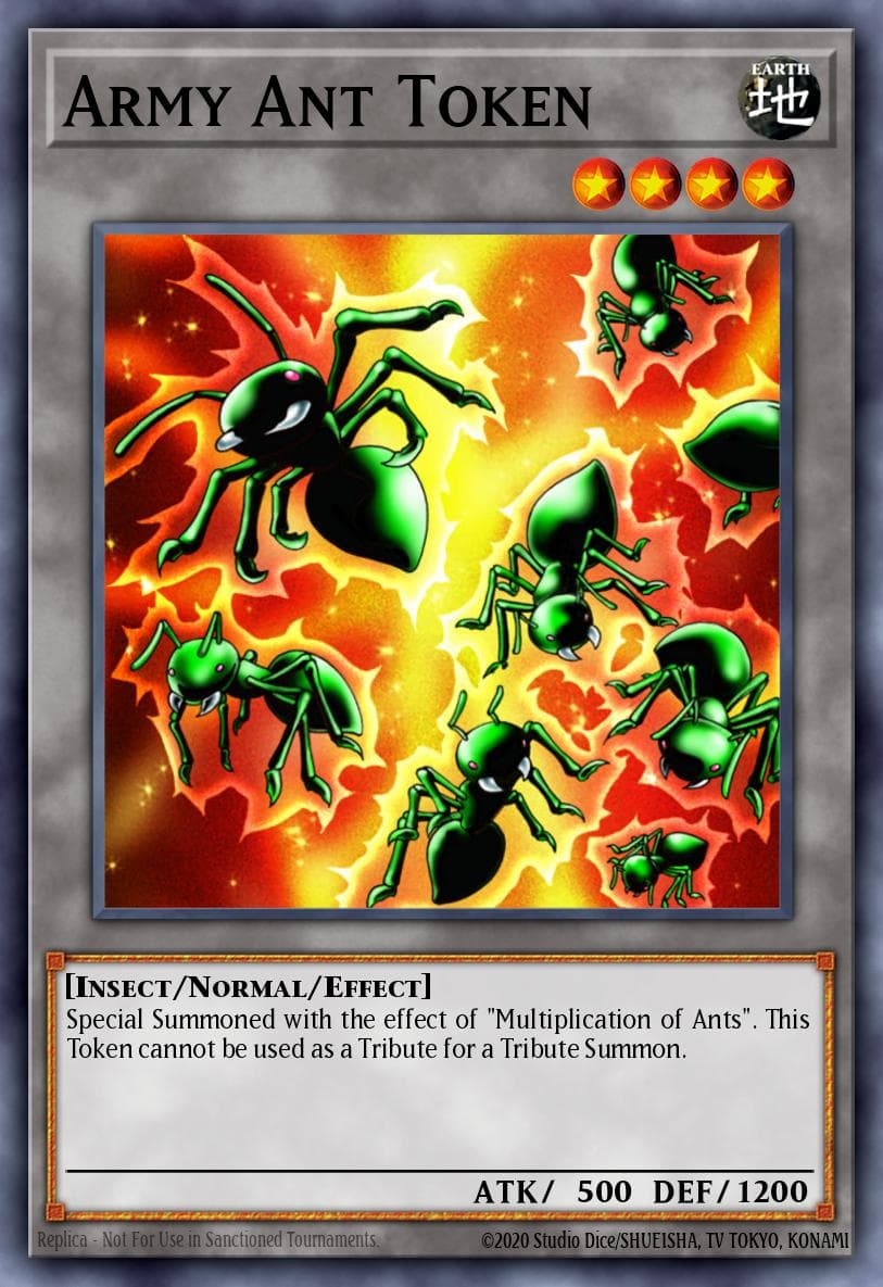 Army Ant Token 遊戲王 card