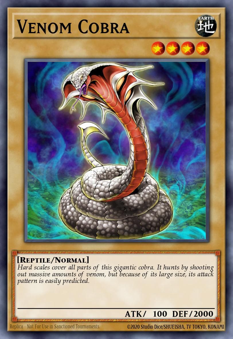 Venom Cobra Tactical Evolution: Special Edition card