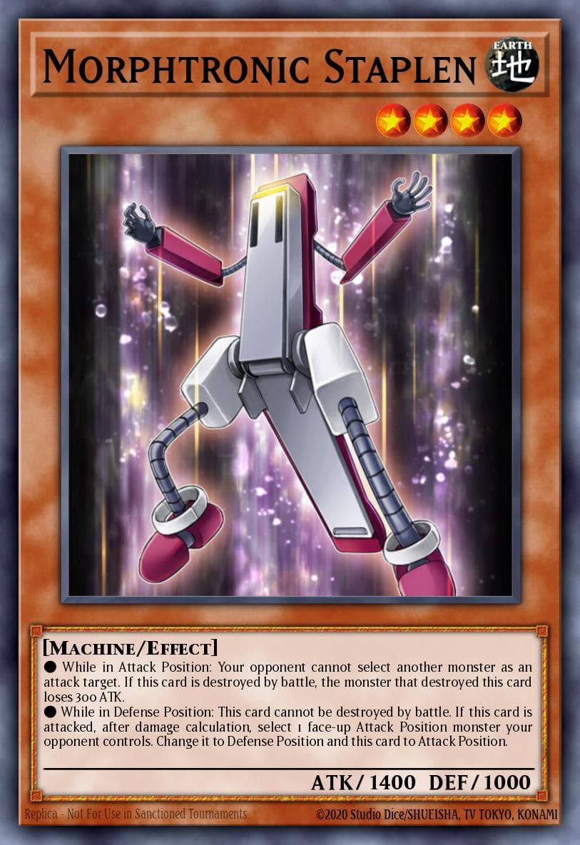 Morphtronic Staplen Extreme Victory Sneak Peek Participation Card card