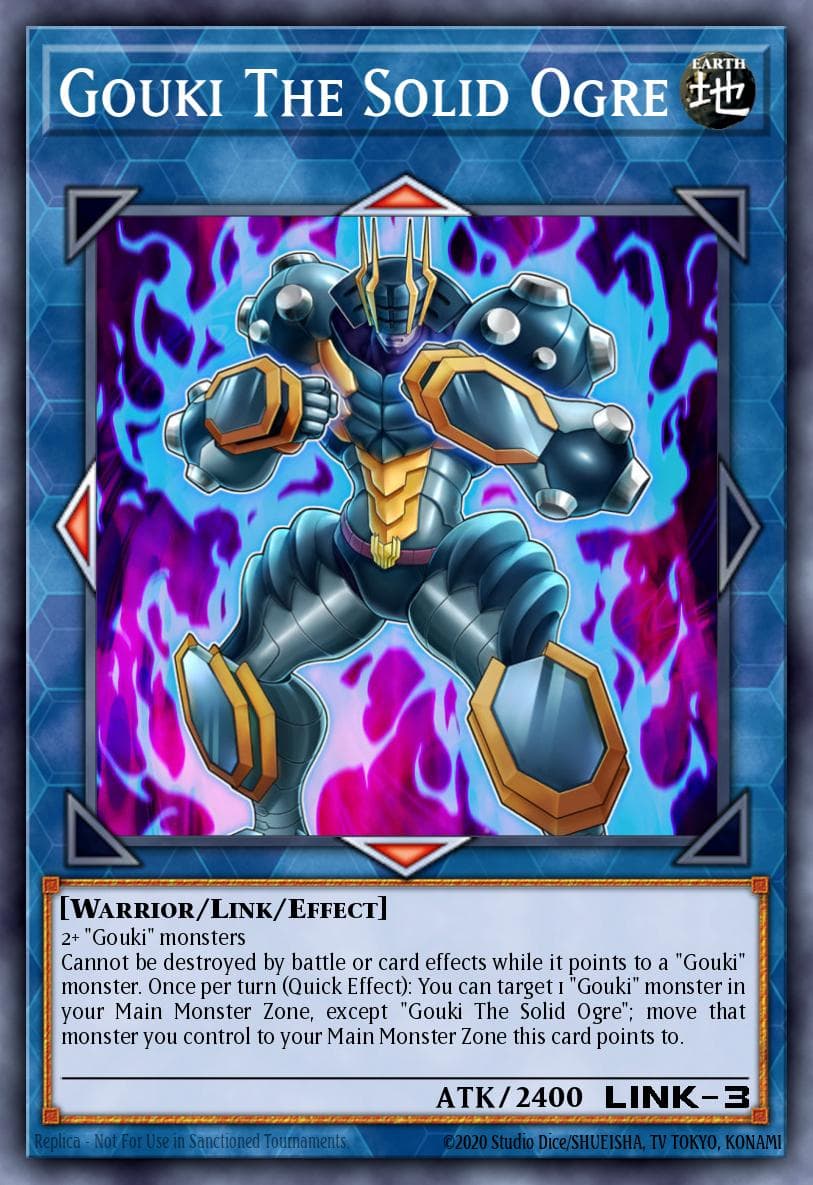 Gouki The Solid Ogre Dark Neostorm Special Edition card