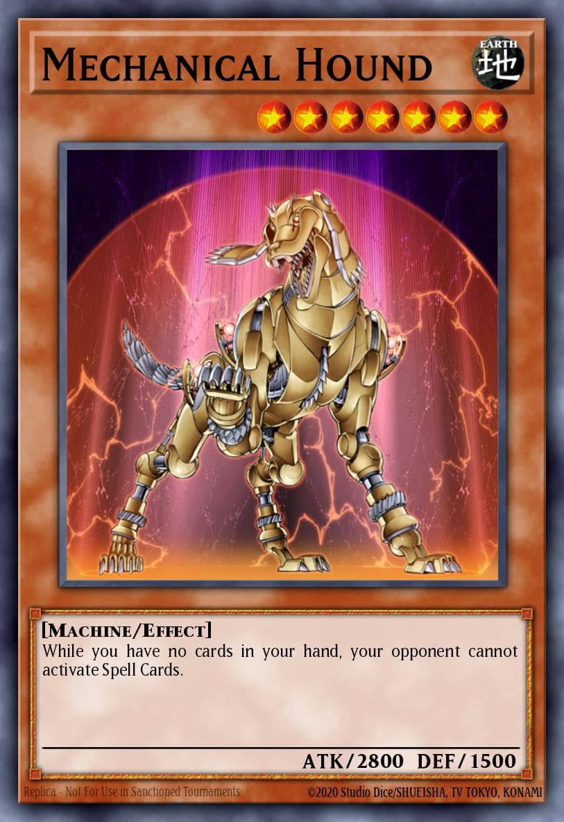 Mechanical Hound Dark Revelation Volume 4 card