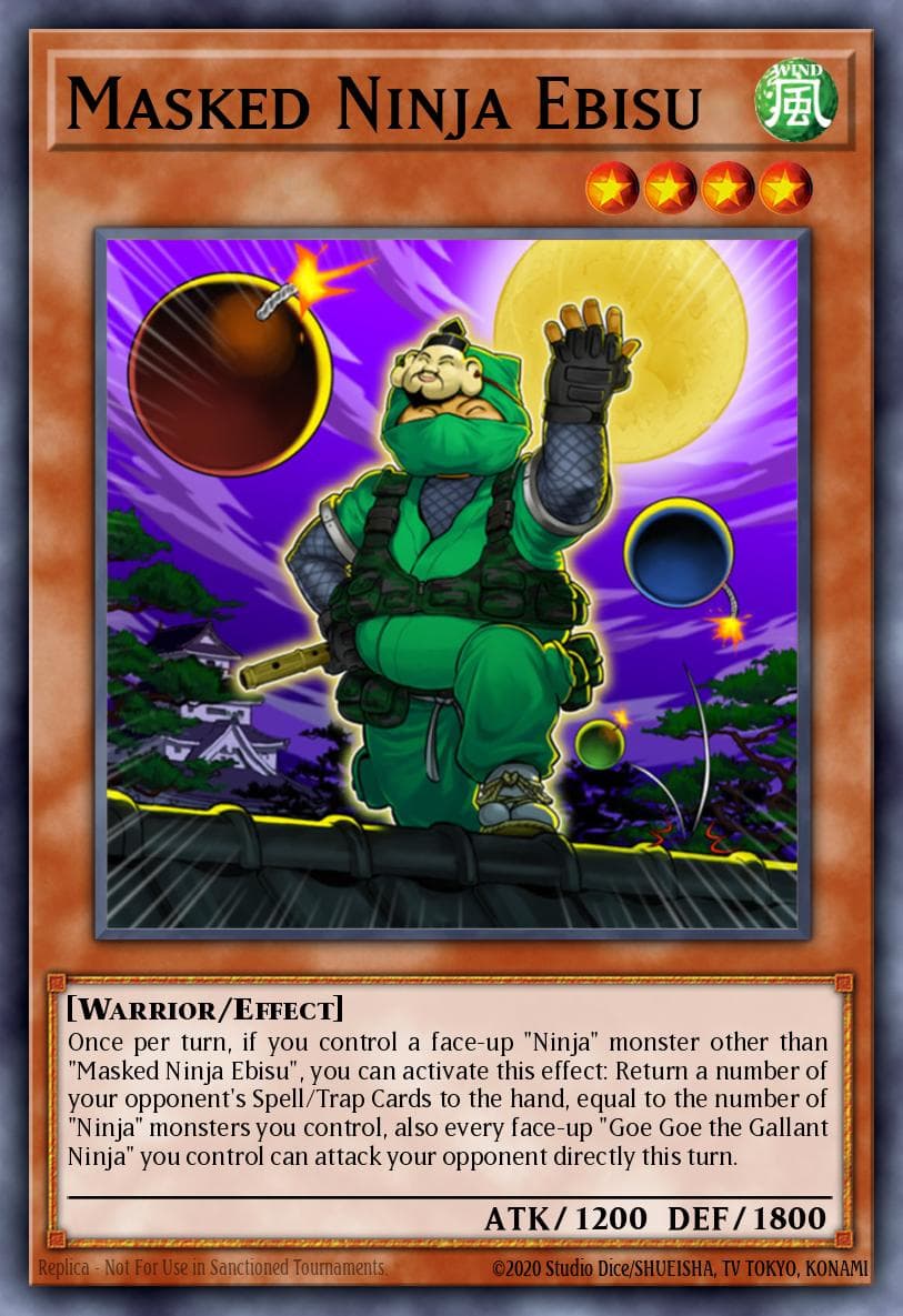 Masked Ninja Ebisu Order of Chaos: Special Edition card
