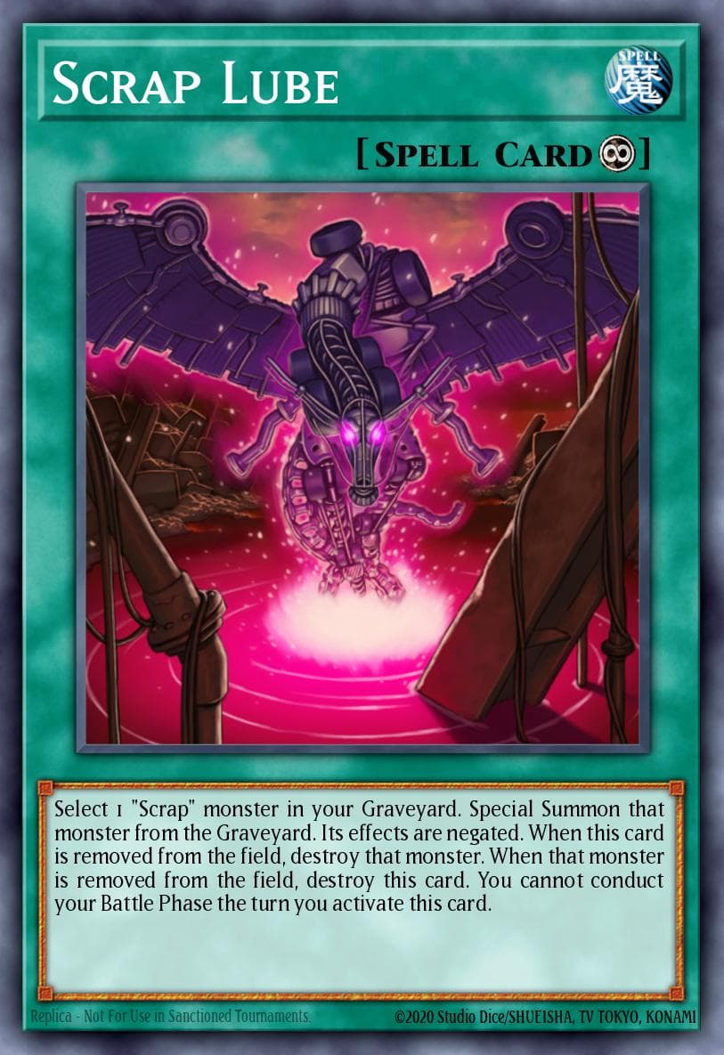 Scrap Lube Starstrike Blast Sneak Peek Participation Card card