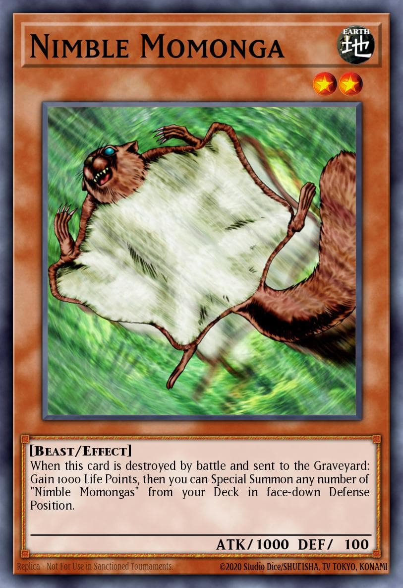 Nimble Momonga Duelist League Demo 2010 card