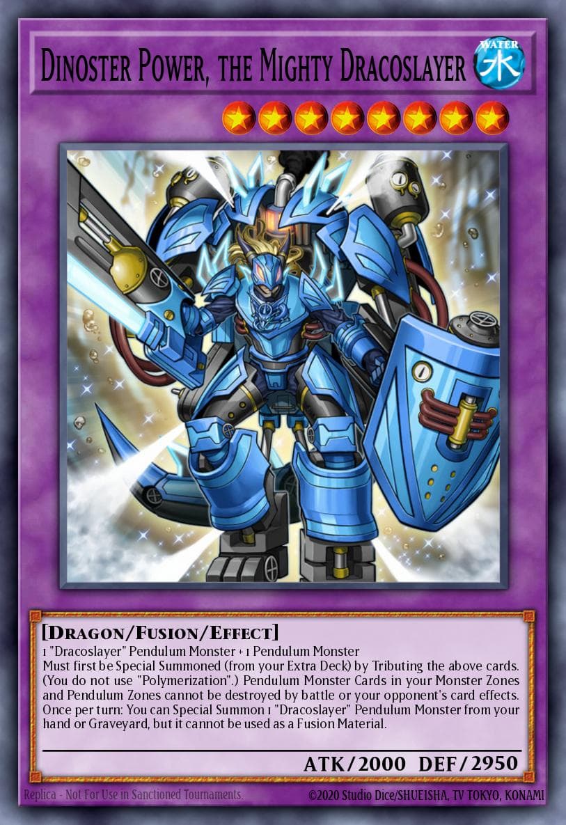 Dinoster Power, the Mighty Dracoslayer Breakers of Shadow: Special Edition card