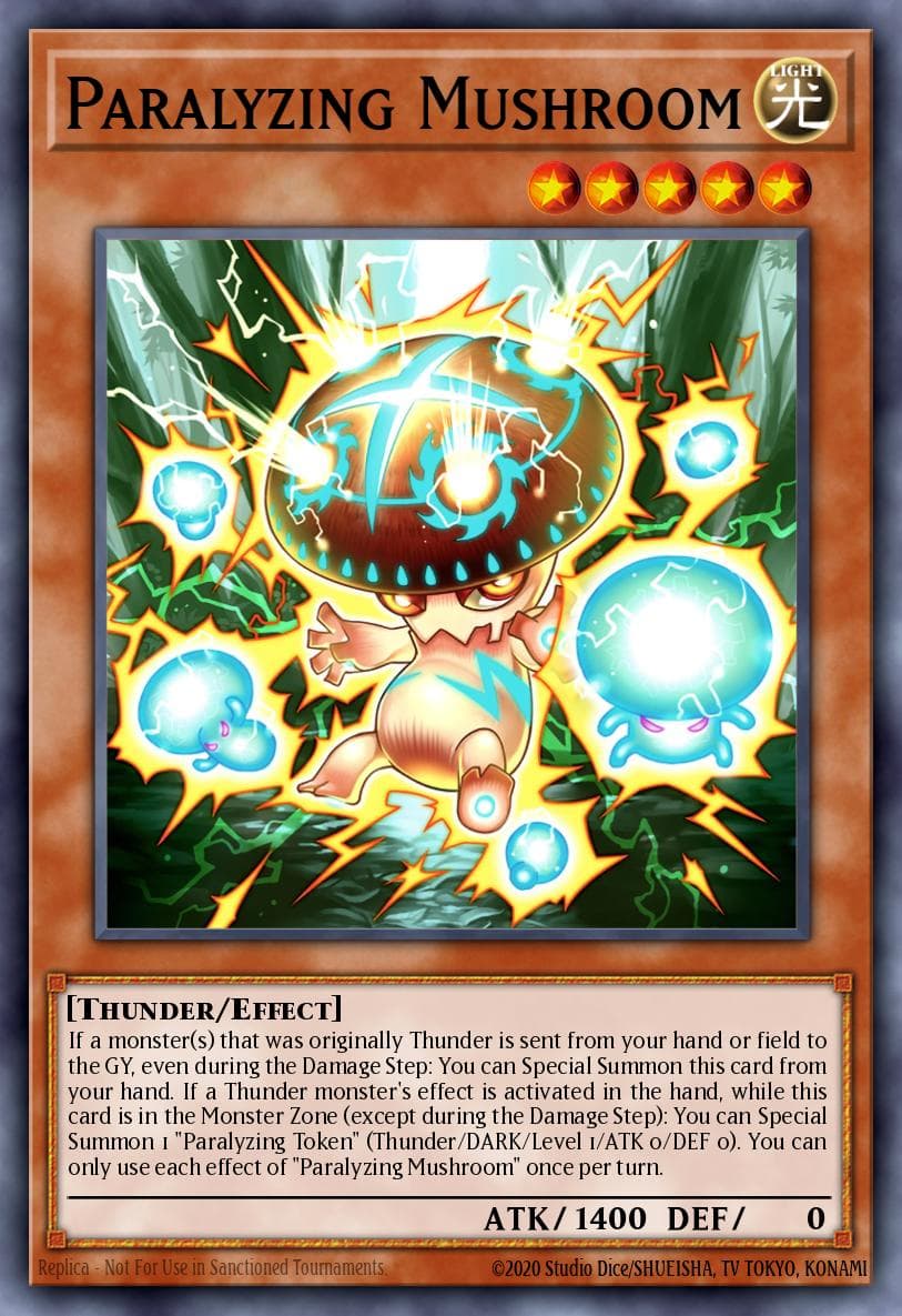 Paralyzing Mushroom The Infinite Forbidden card