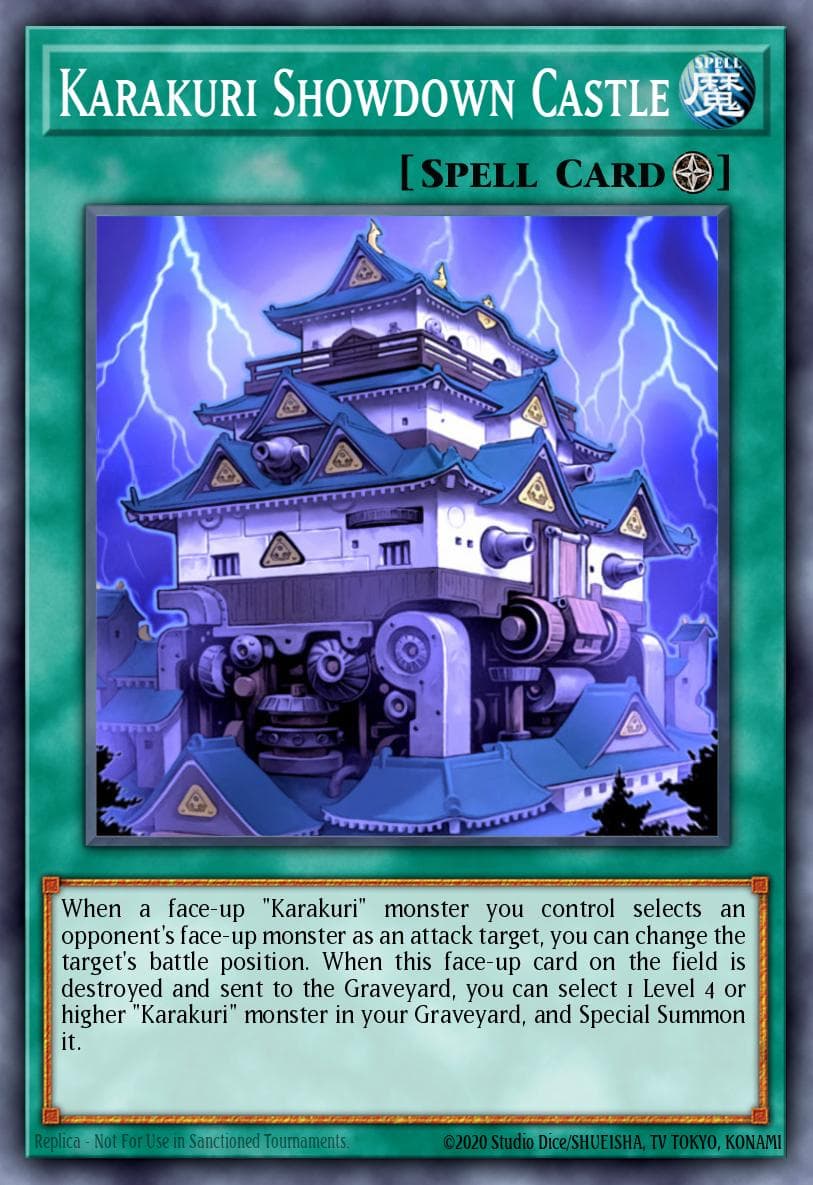 Karakuri Showdown Castle Starstrike Blast Sneak Peek Participation Card card