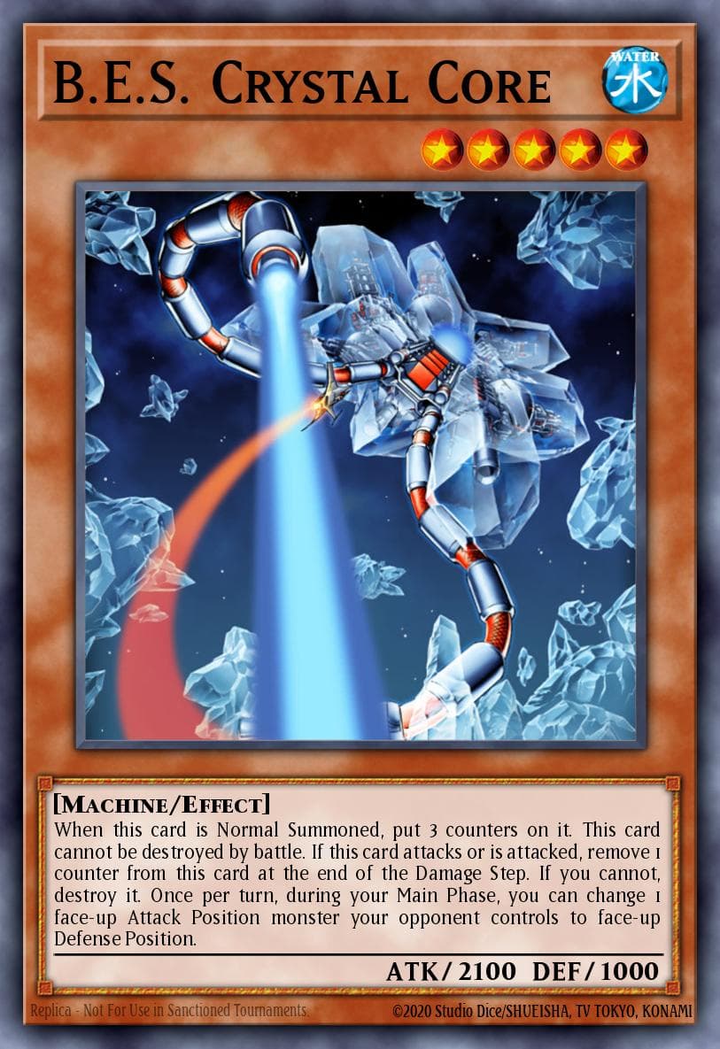 B.E.S. Crystal Core Dark Revelation Volume 4 card