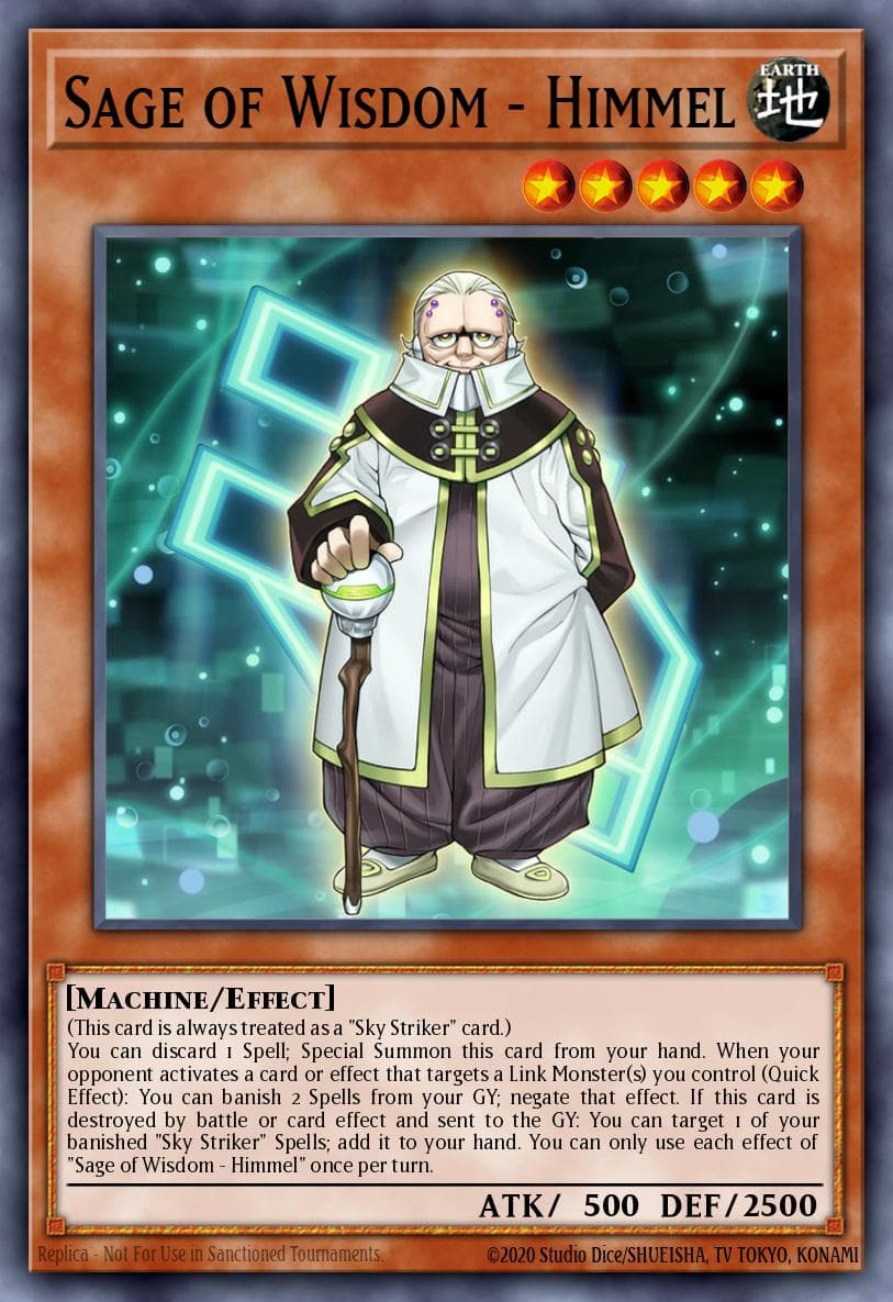 Sage of Wisdom - Himmel Battles of Legend: Monstrous Revenge card