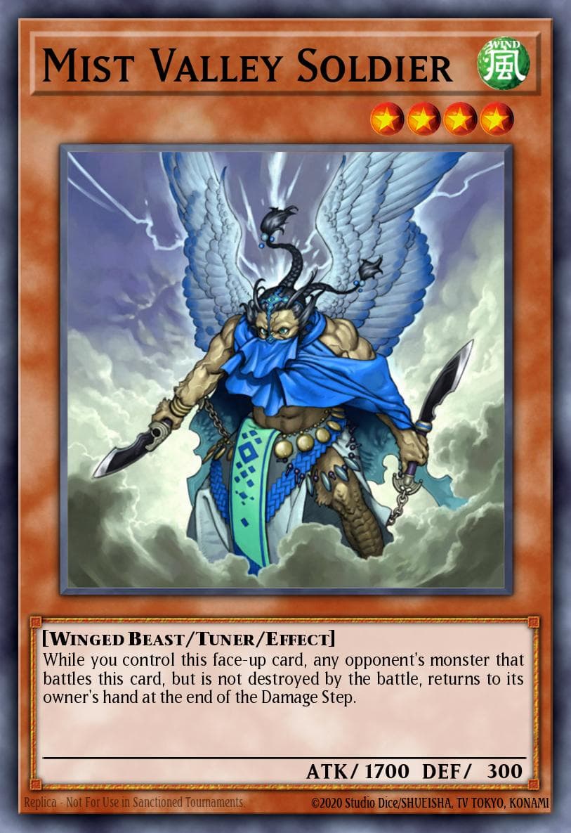 Mist Valley Soldier Duel Terminal 1 card