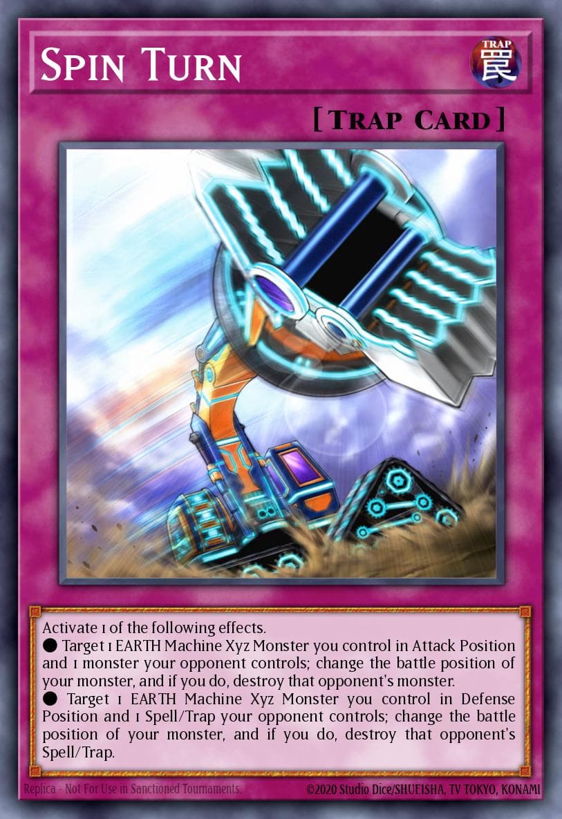 Spin Turn The Infinity Chasers card