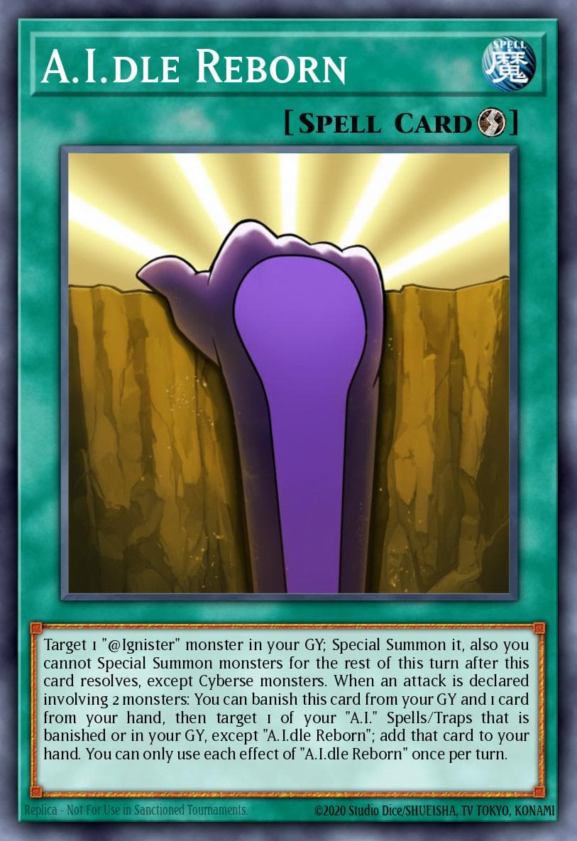 A.I.dle Reborn Ignition Assault Special Edition card