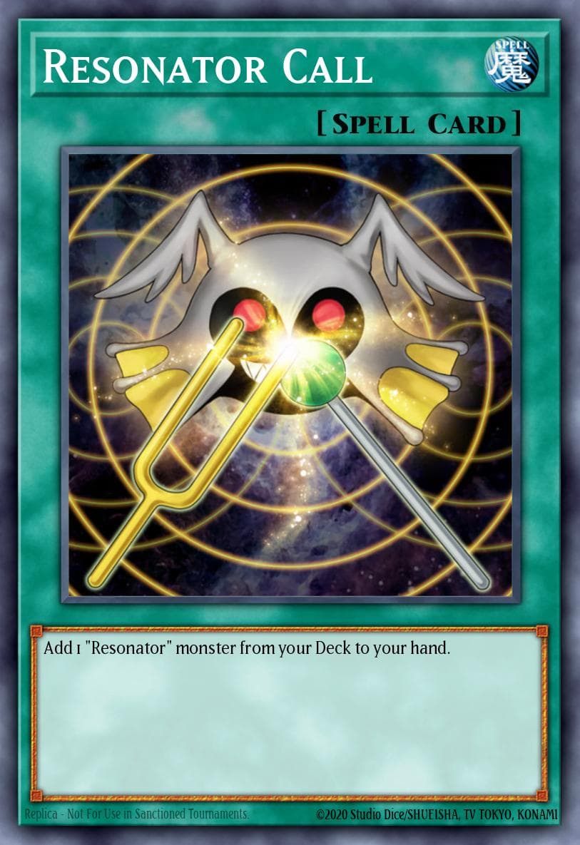 Resonator Call High-Speed Riders card