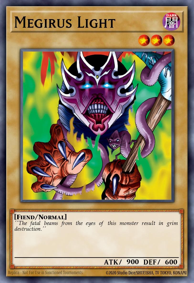 Megirus Light 遊戲王 card