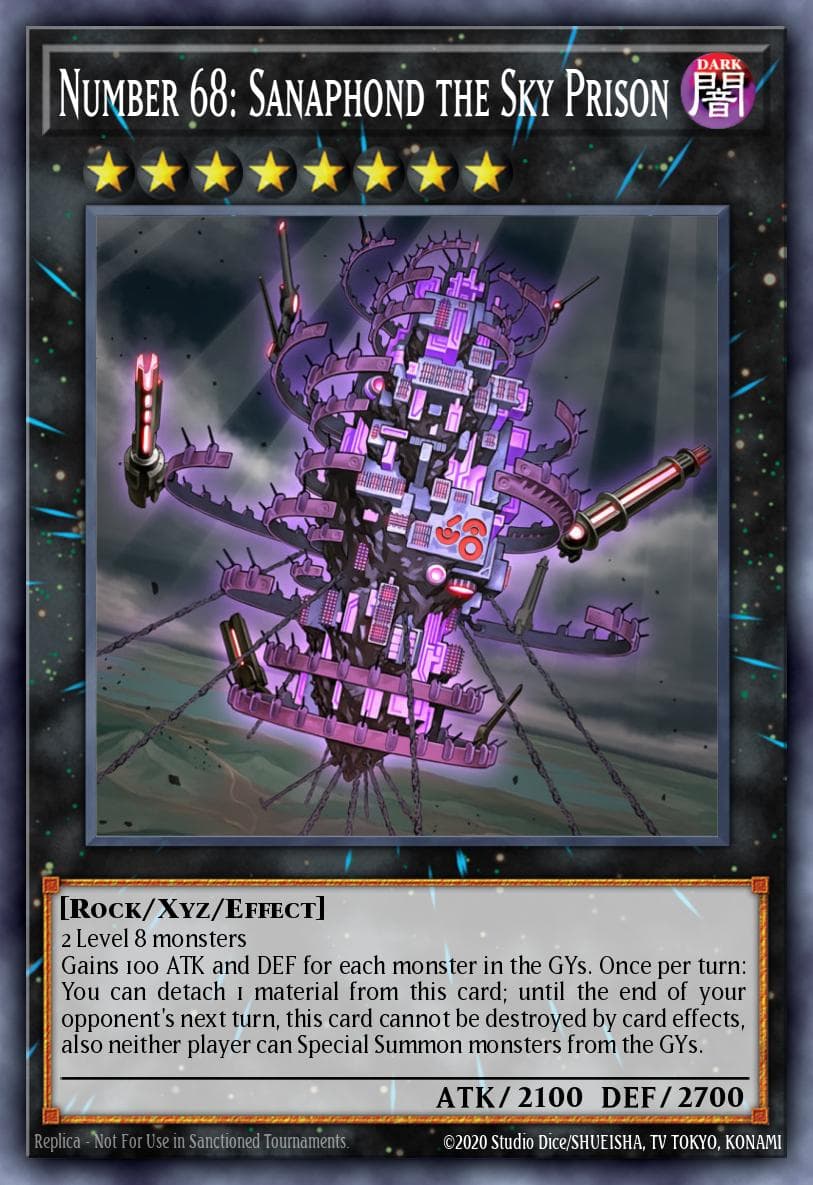 Number 68: Sanaphond the Sky Prison 2017 Mega-Tins card