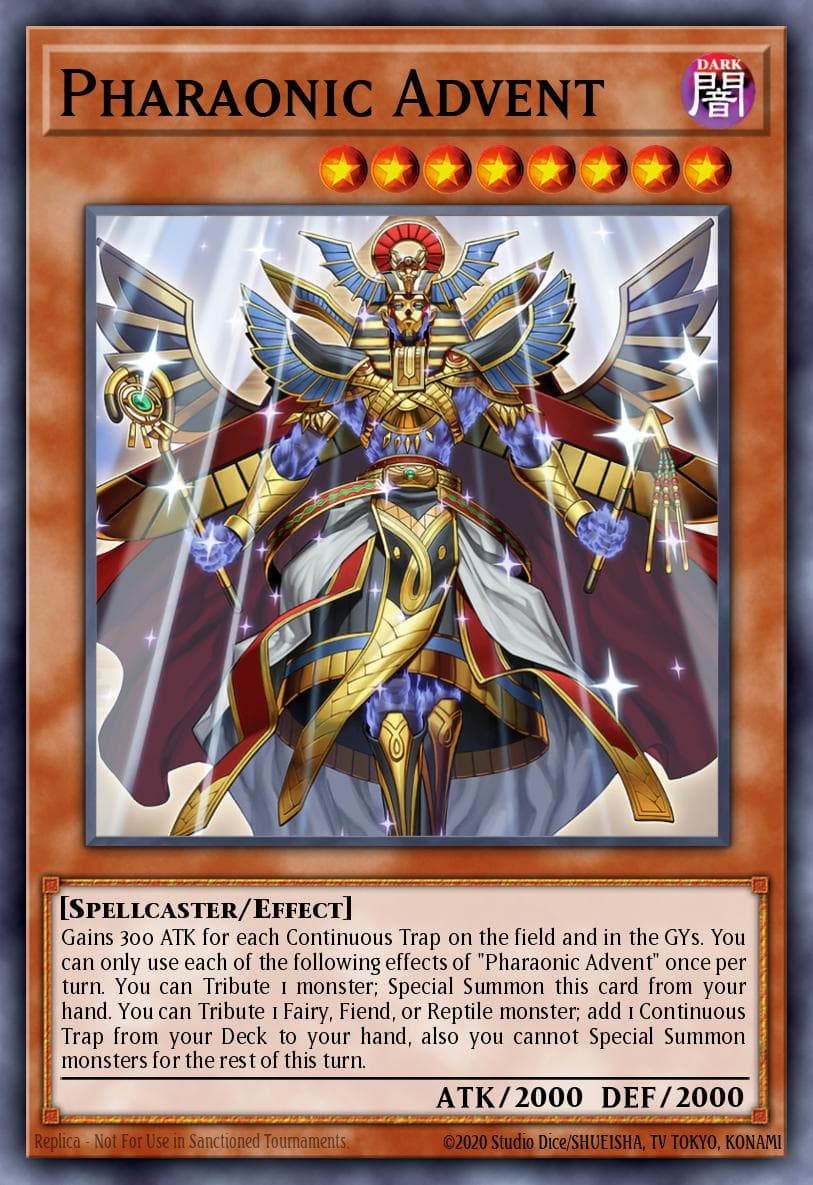 Pharaonic Advent 25th Anniversary Tin: Dueling Mirrors card