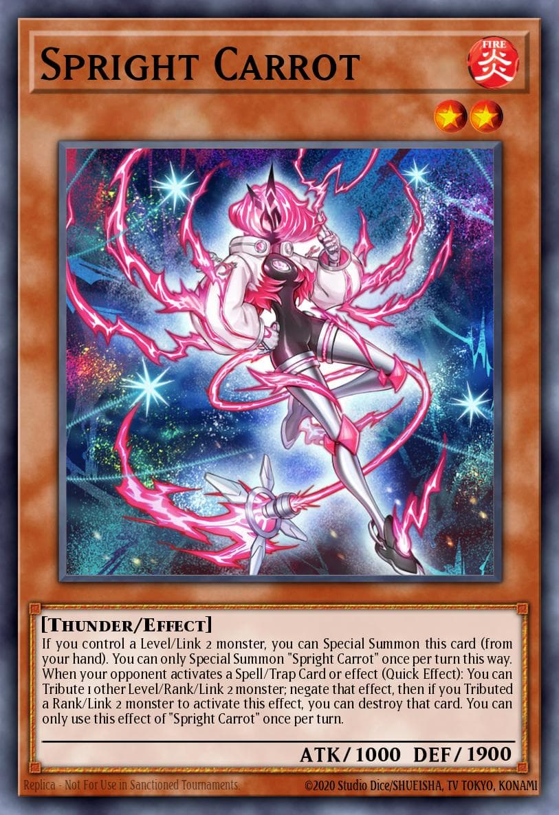 Spright Carrot Power of the Elements card