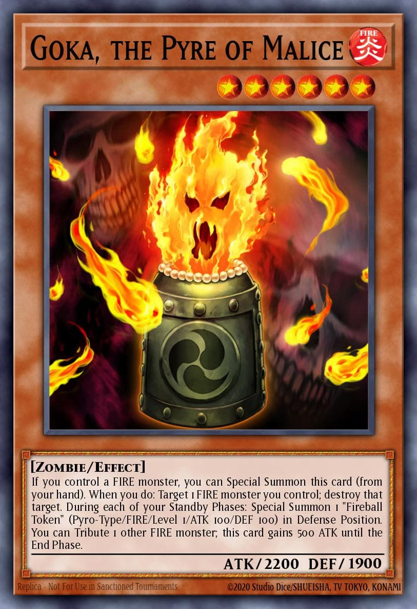 Goka, the Pyre of Malice Crossroads of Chaos: Special Edition card