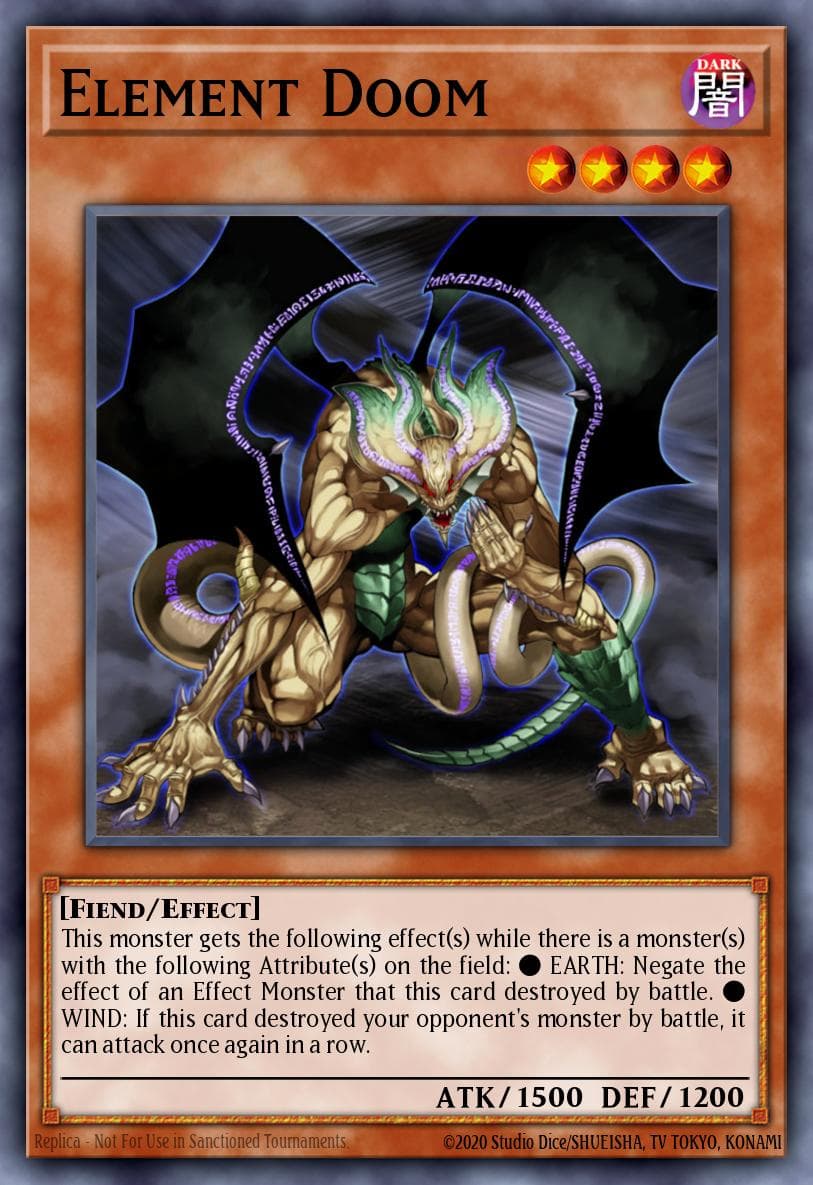 Element Doom Dark Revelation Volume 3 card