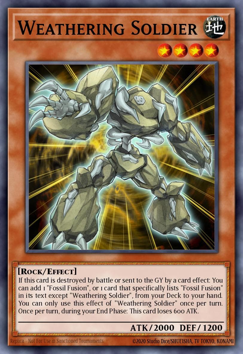 Weathering Soldier Battles of Legend: Chapter 1 card