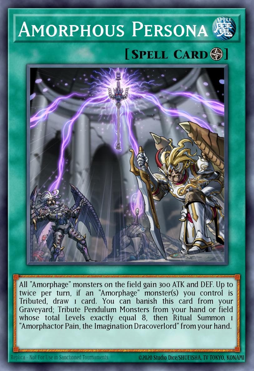 Amorphous Persona Shining Victories: Special Edition card