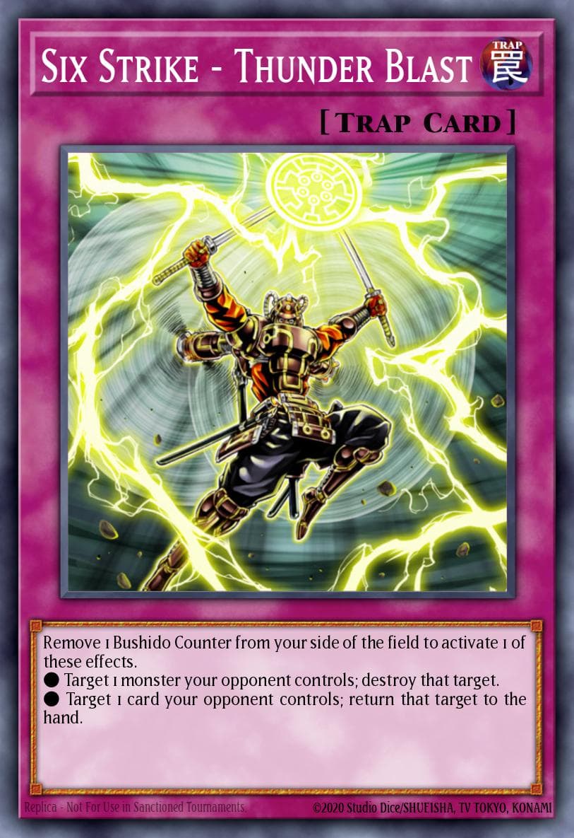 Six Strike - Thunder Blast Storm of Ragnarok: Special Edition card