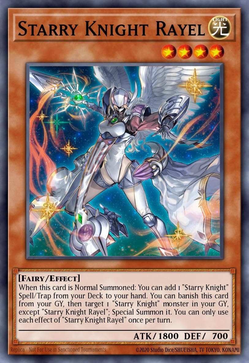Starry Knight Rayel Ghosts From the Past card